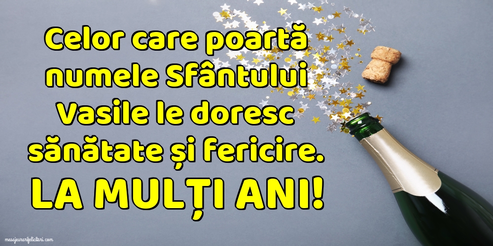 La mulți ani!