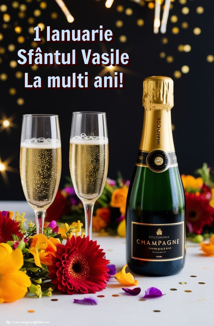 1 Ianuarie Sfântul Vasile La multi ani!