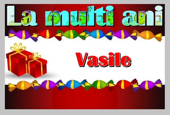 Felicitari de Sfantul Vasile - La multi ani Vasile - mesajeurarifelicitari.com