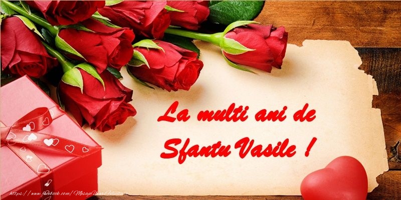 La multi ani de Sfantul Vasile!
