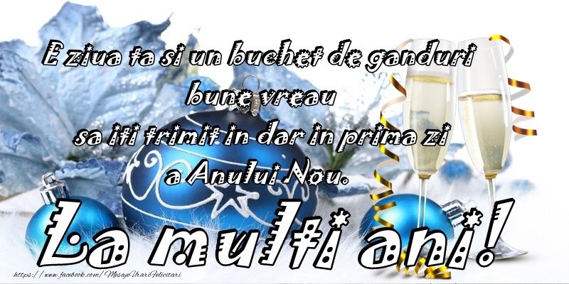 La multi ani de Sfantul Vasile!