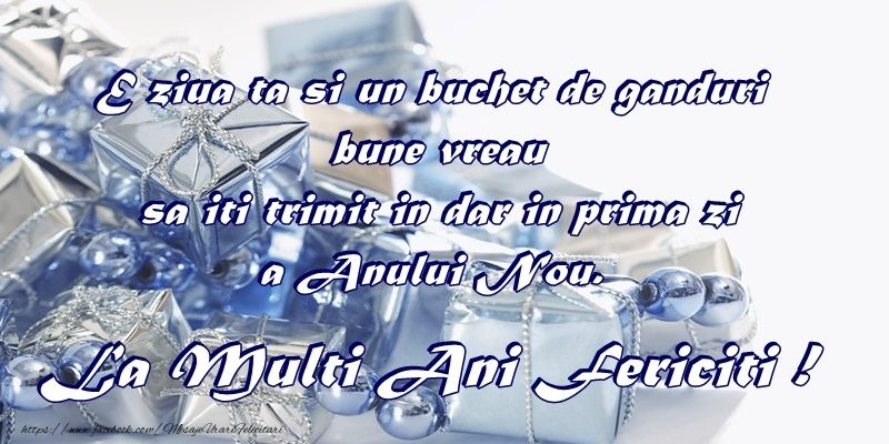 La multi ani de Sfantul Vasile!