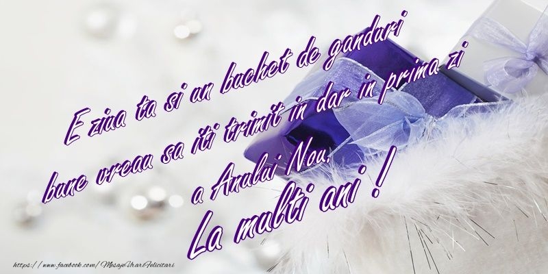 La multi ani de Sfantul Vasile!