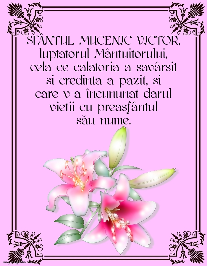 SFÂNTUL MUCENIC VICTOR