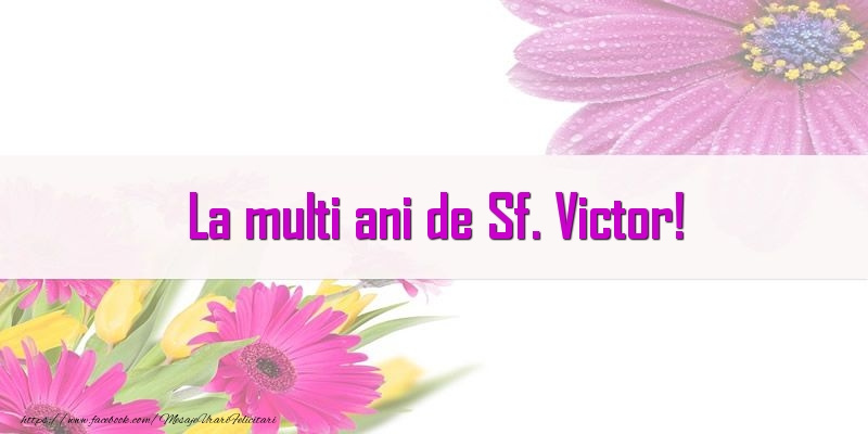 La multi ani de Sf. Victor!