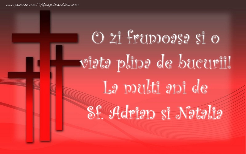 Sfintii Adrian si Natalia Sf. Adrian si Natalia