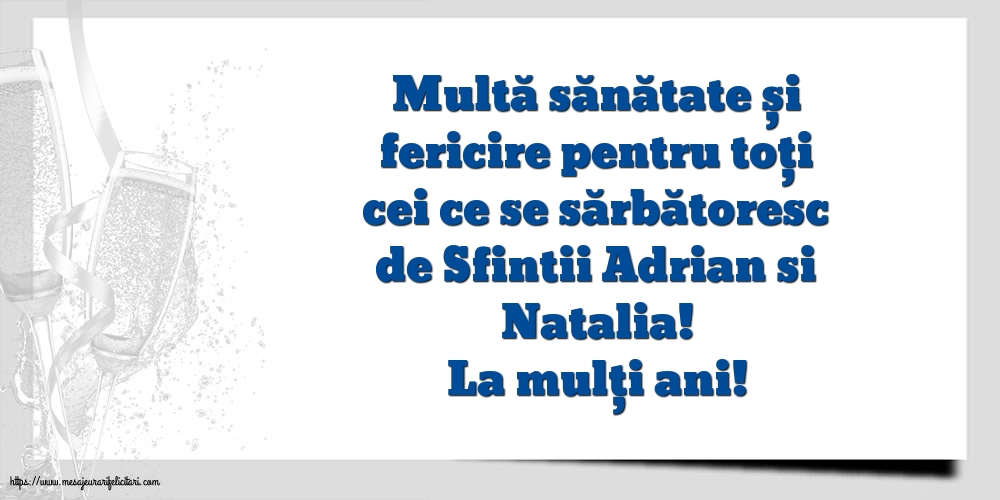 La mulți ani!