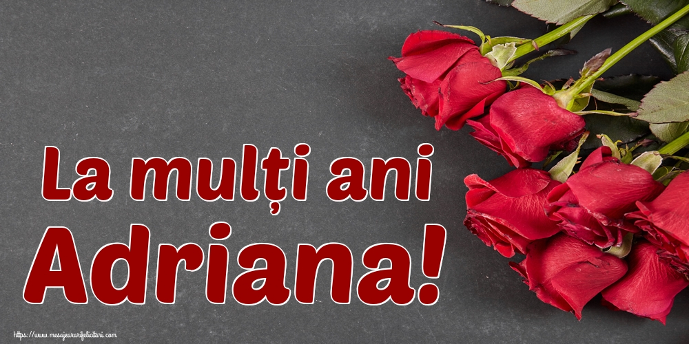 Felicitari de Sfintii Adrian si Natalia - La mulți ani Adriana! - mesajeurarifelicitari.com