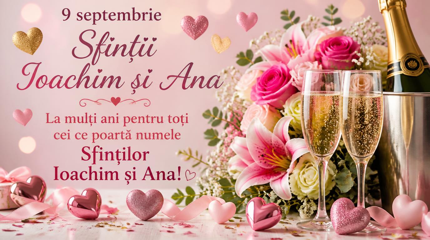 9 septembrie  Sfintii Ioachim si Ana