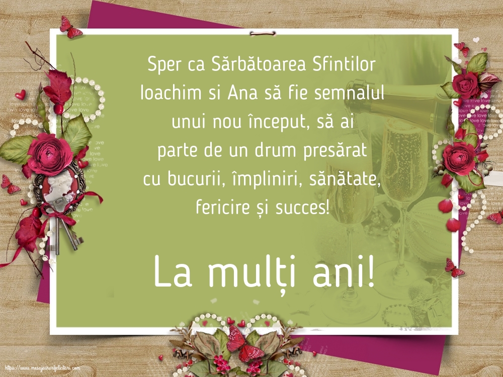 La mulți ani!