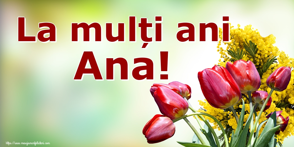 Felicitari de Sfintii Ioachim si Ana - La mulți ani Ana! - mesajeurarifelicitari.com