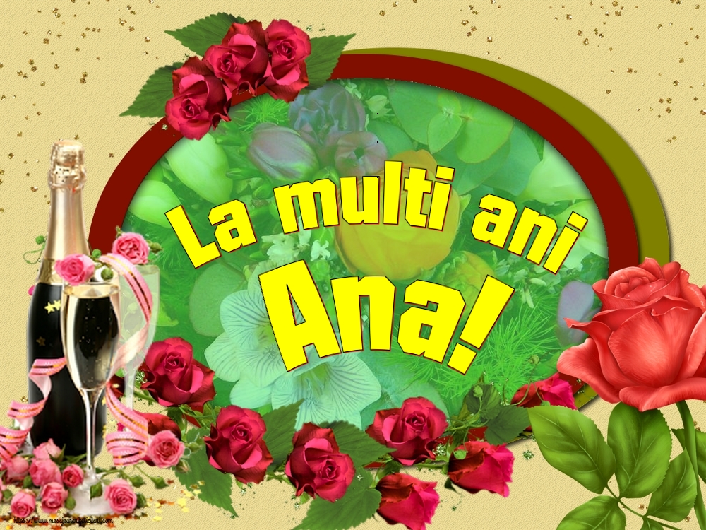 Felicitari de Sfintii Ioachim si Ana - La multi ani Ana! - mesajeurarifelicitari.com