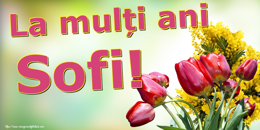 La mulți ani Sofi! 10-09-2020