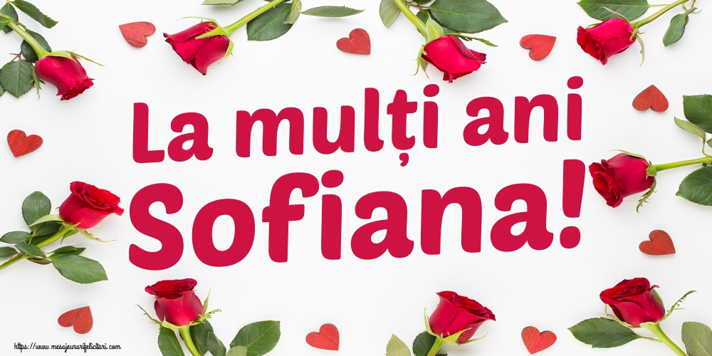 Felicitari de Sfânta Sofia - La mulți ani Sofiana!