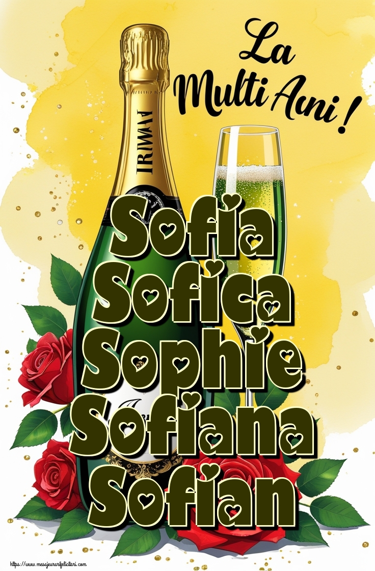 Sofia Sofica Sophie Sofiana Sofian