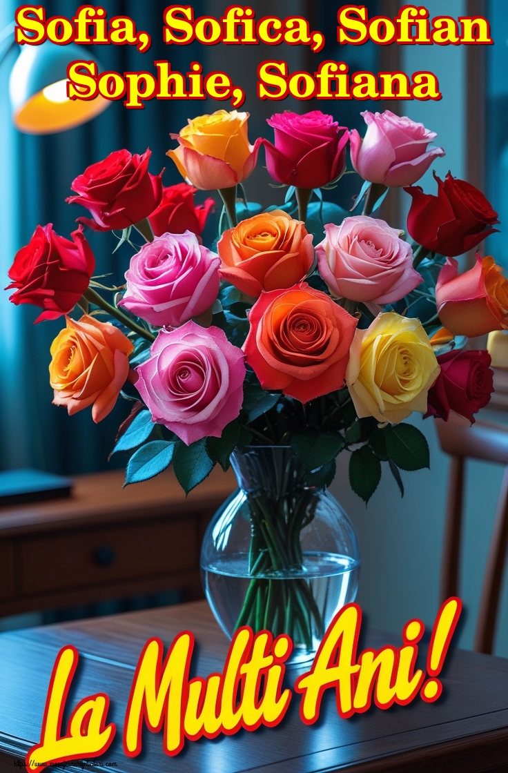 Sofia, Sofica, Sofian Sophie, Sofiana