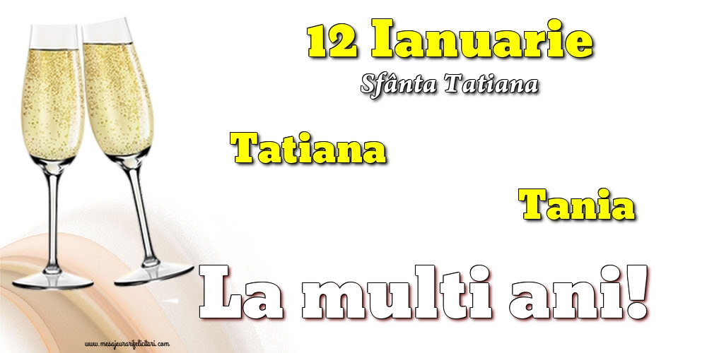 Sfânta Tatiana 12 Ianuarie - Sfânta Tatiana
