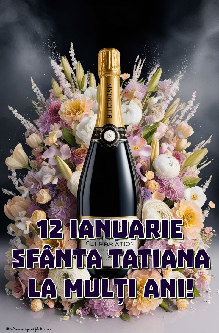 12 Ianuarie Sfânta Tatiana La mulți ani!