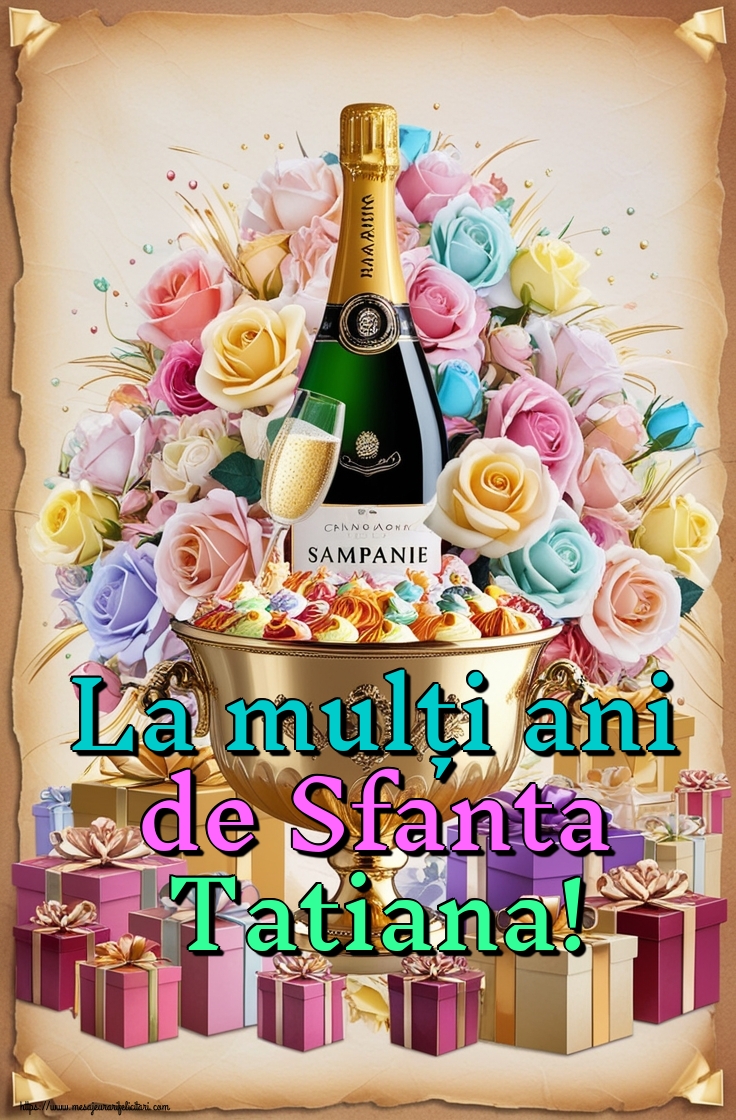 La mulți ani de Sfanta Tatiana!