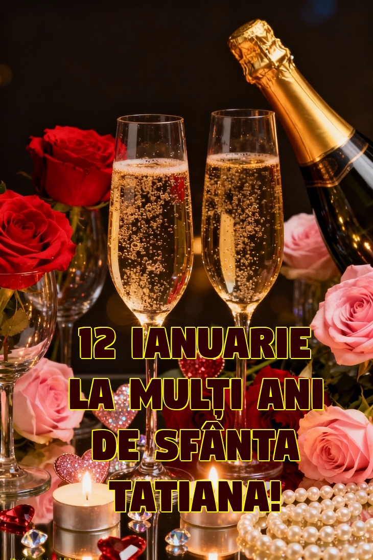 12 Ianuarie La mulți ani de Sfânta Tatiana!