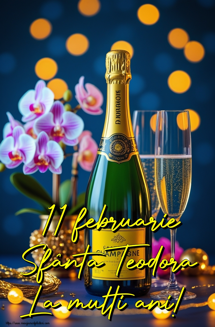 11 februarie Sfânta Teodora La multi ani!