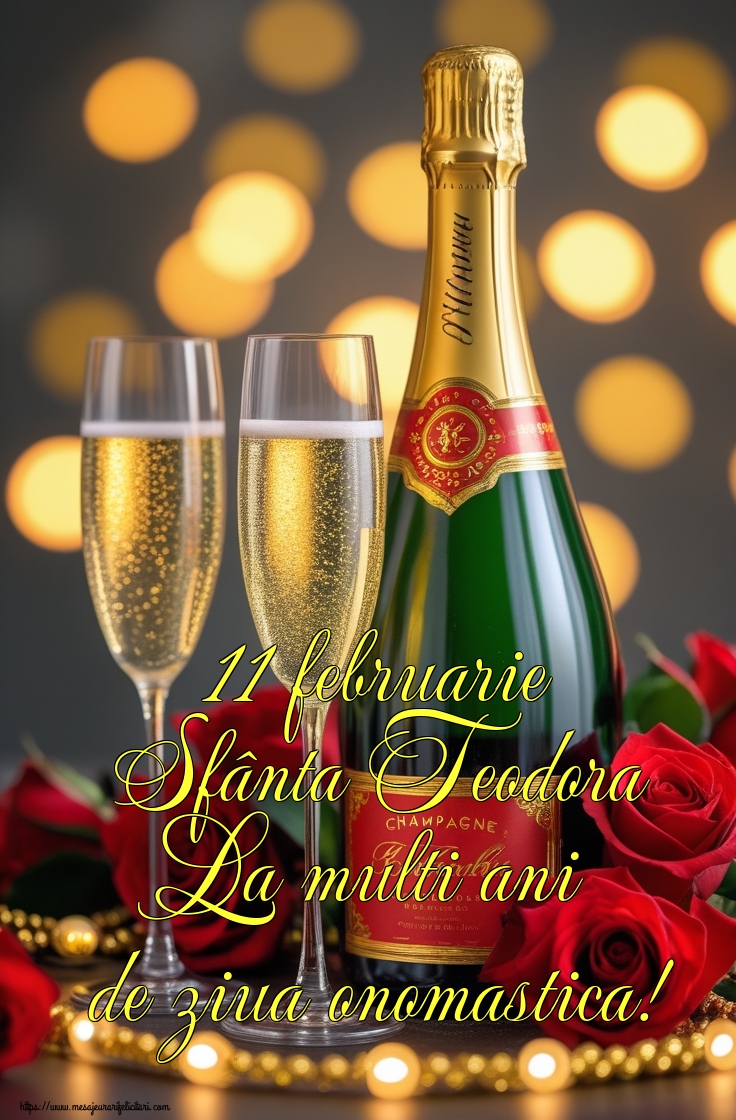 11 februarie Sfânta Teodora La multi ani de ziua onomastica!