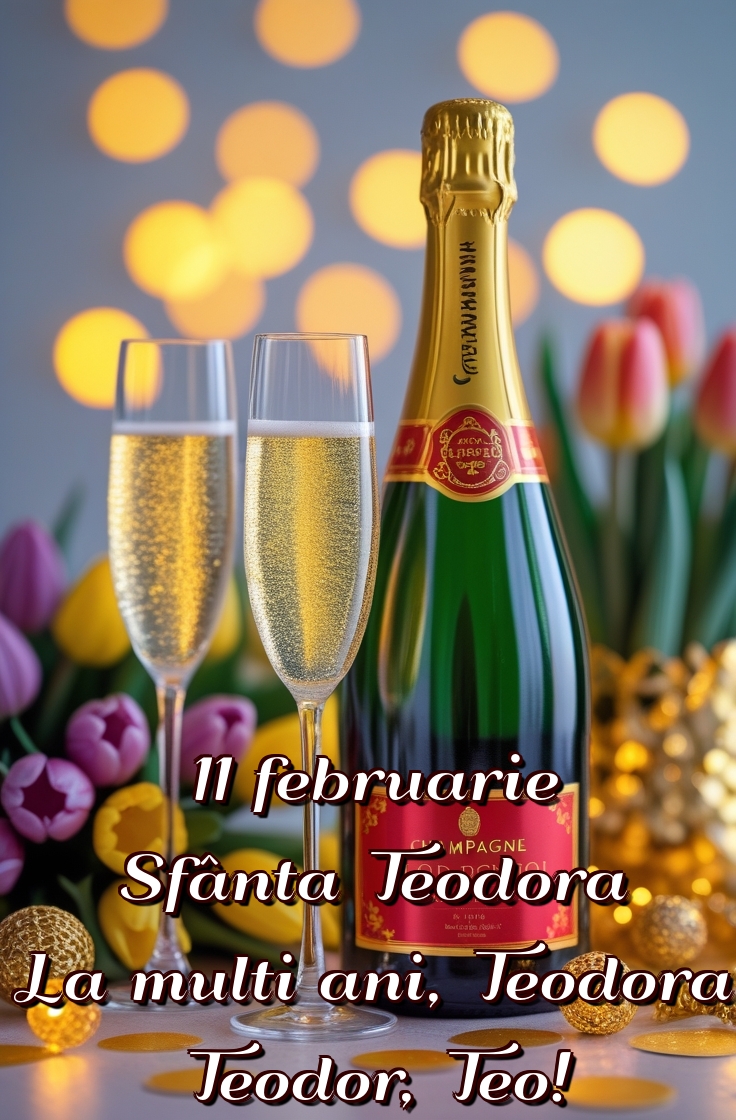 Felicitari de Sfânta Teodora - 11 februarie Sfânta Teodora La multi ani, Teodora Teodor, Teo! - mesajeurarifelicitari.com