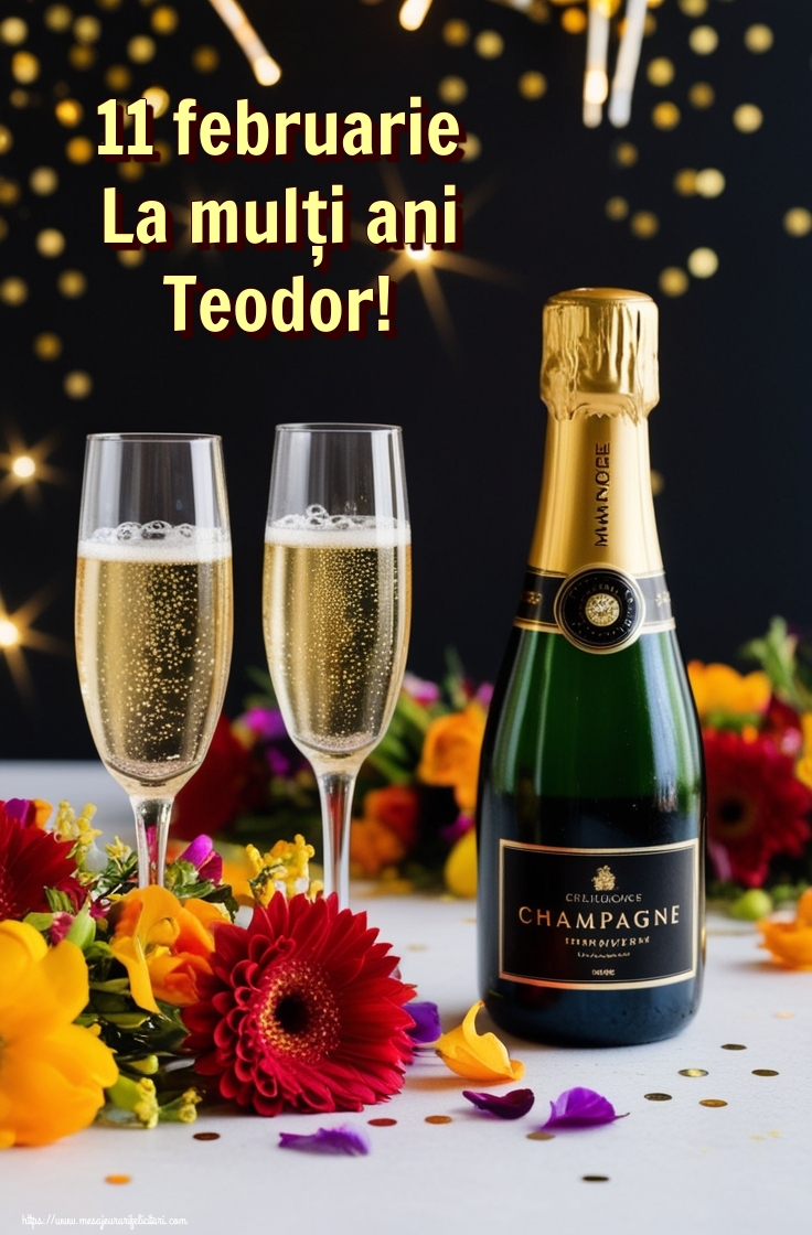 11 februarie La mulți ani Teodor!