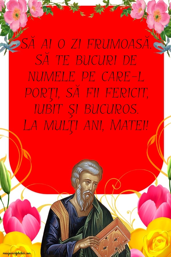 La mulţi ani, Matei