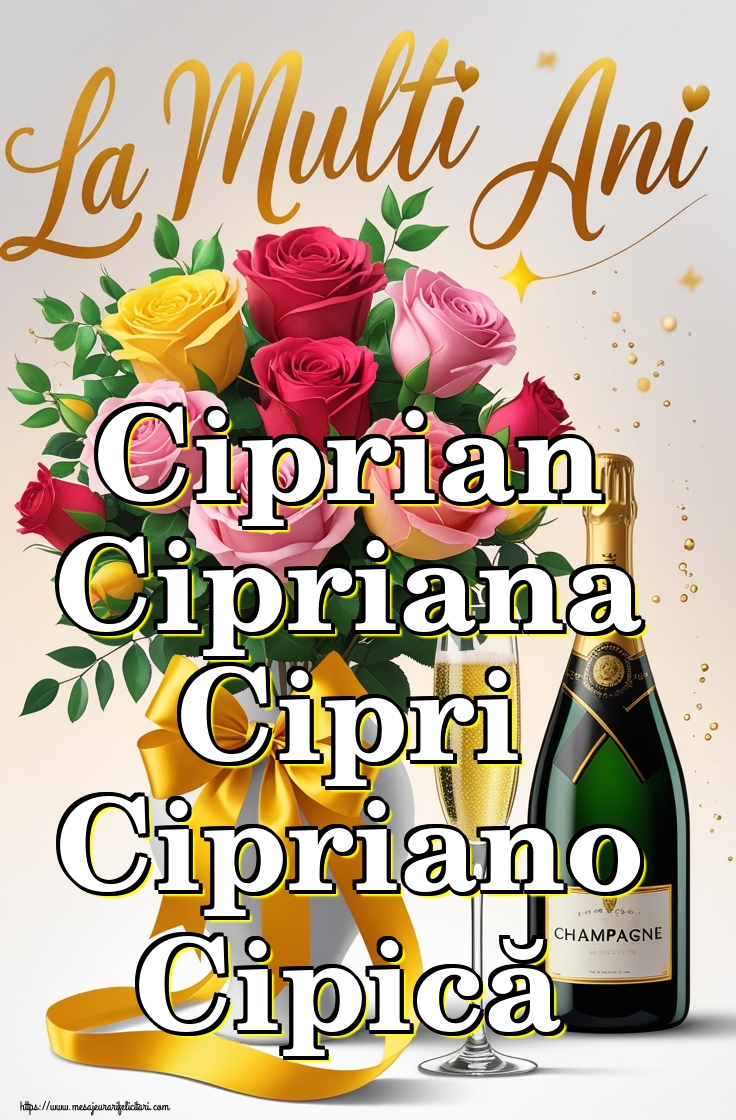 Ciprian Cipriana Cipri Cipriano Cipică