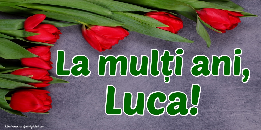 Felicitari de Sfântul Luca - La mulți ani, Luca!
