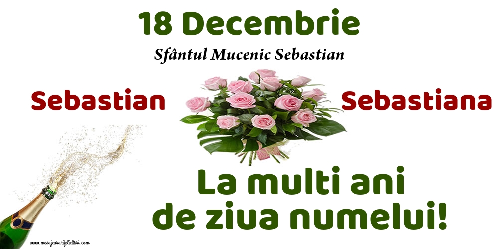 18 Decembrie - Sfântul Mucenic Sebastian
