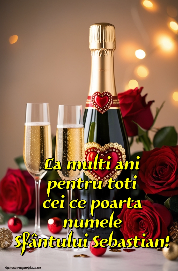 La multi ani pentru toti cei ce poarta numele Sfântului Sebastian!