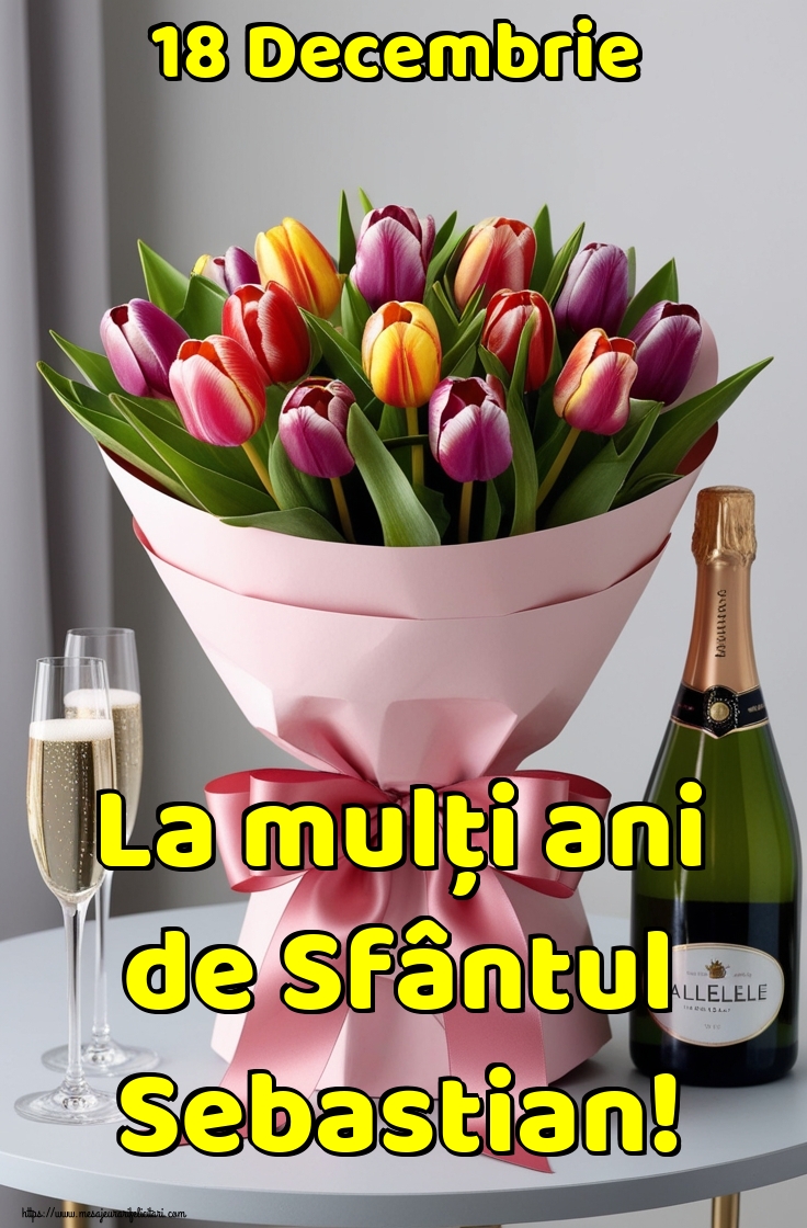 18 Decembrie La mulți ani de Sfântul Sebastian!