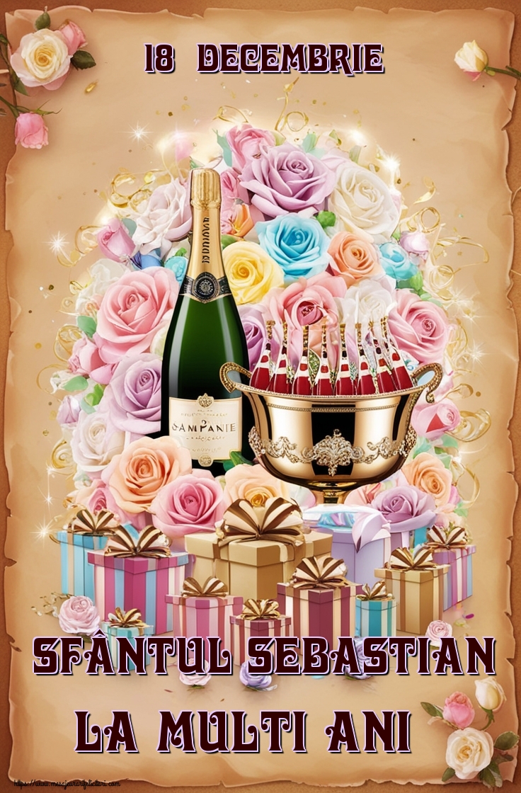 18  Decembrie Sfântul Sebastian La multi ani