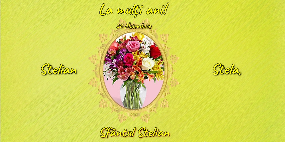 26 Noiembrie - Sfântul Stelian