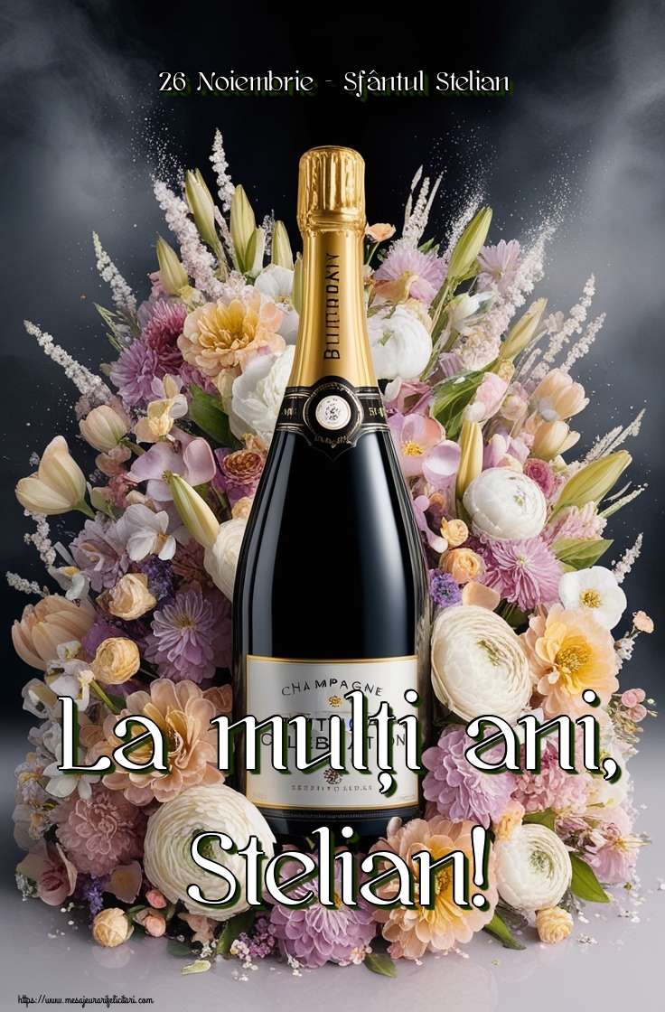 26 Noiembrie - Sfântul Stelian La mulți ani, Stelian!