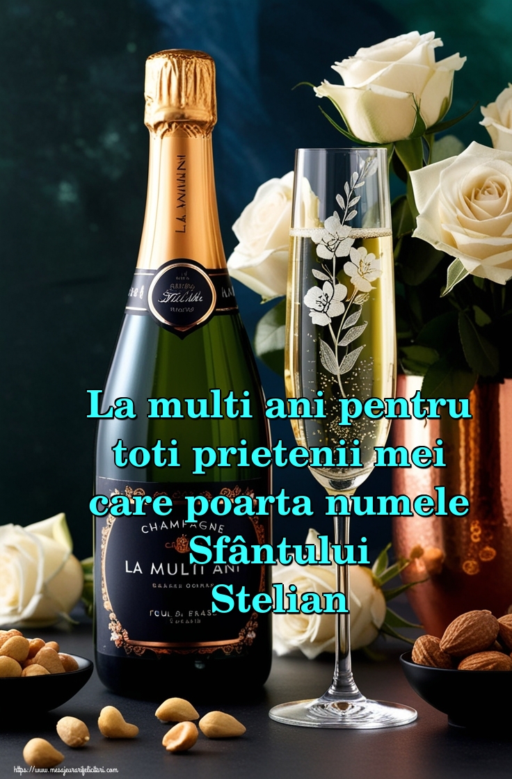 La multi ani pentru toti prietenii mei care poarta numele Sfântului Stelian