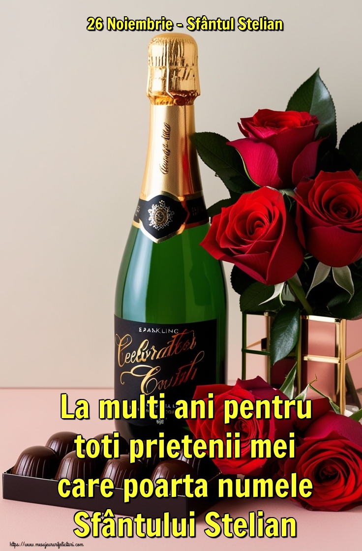 26 Noiembrie - Sfântul Stelian La multi ani pentru toti prietenii mei care poarta numele Sfântului Stelian