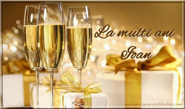 La multi ani Ioan