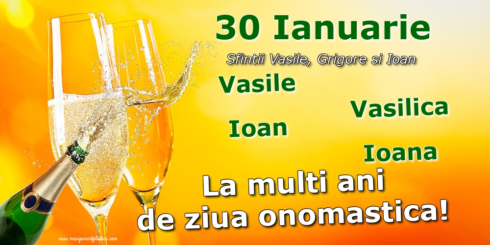 Sfintii Vasile, Grigore si Ioan 30 Ianuarie  - Sfintii Vasile, Grigore si Ioan