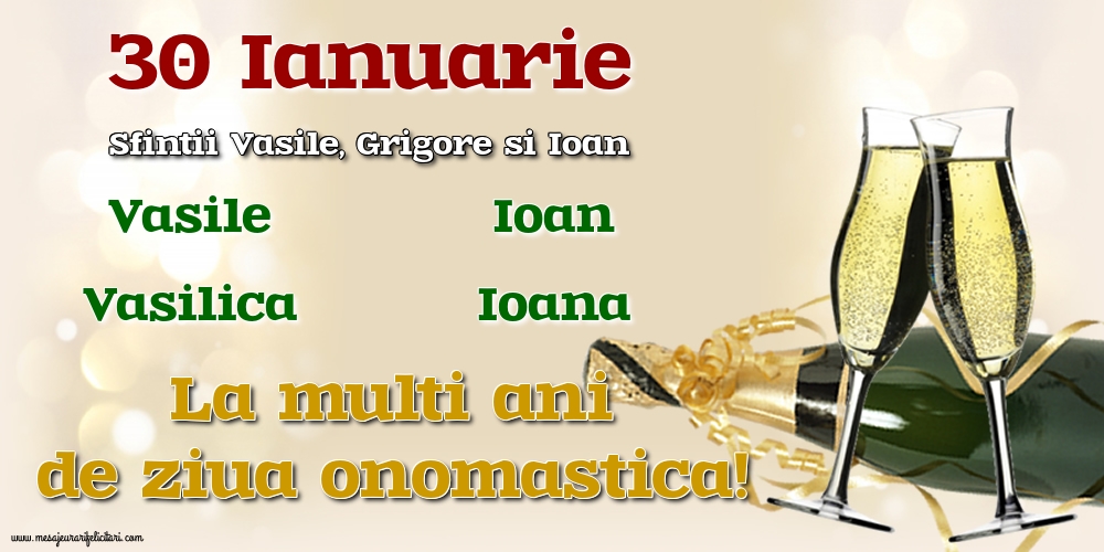 Sfintii Vasile, Grigore si Ioan 30 Ianuarie - Sfintii Vasile, Grigore si Ioan