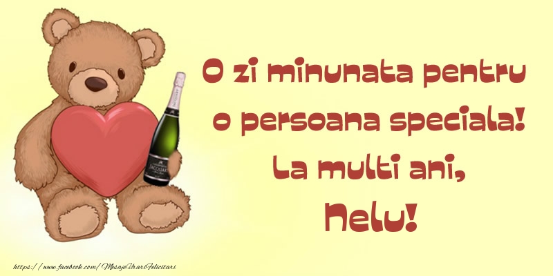 O zi minunata pentru o persoana speciala! La multi ani, Nelu!