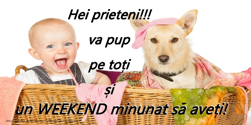 Felicitari de Weekend - Weekend placut prieteni! - mesajeurarifelicitari.com