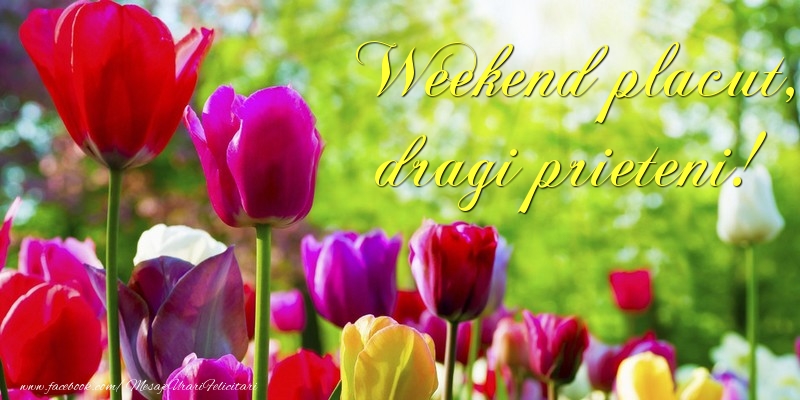 Weekend placut, dragi prieteni!