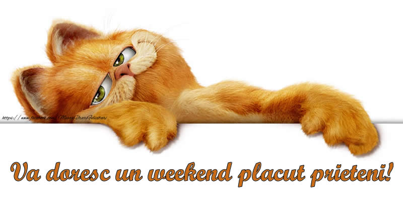 Va doresc un weekend placut prieteni!