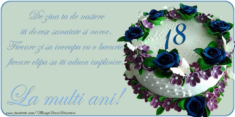 18 ani - La multi ani!