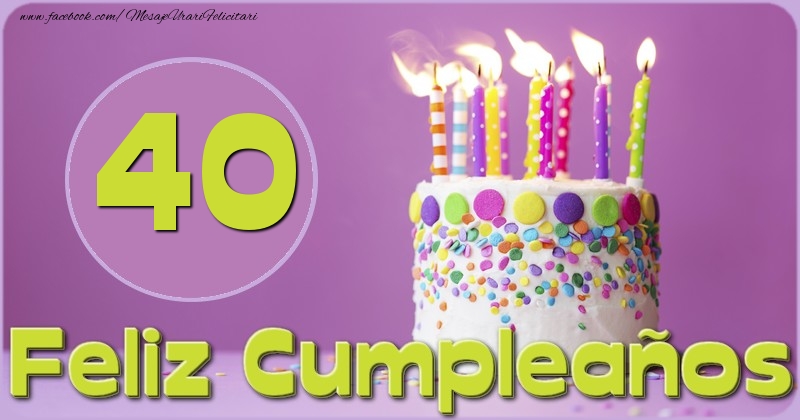 40 de ani - La multi ani!