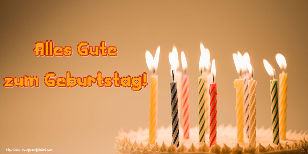 Zi de nastere Alles Gute zum Geburtstag!