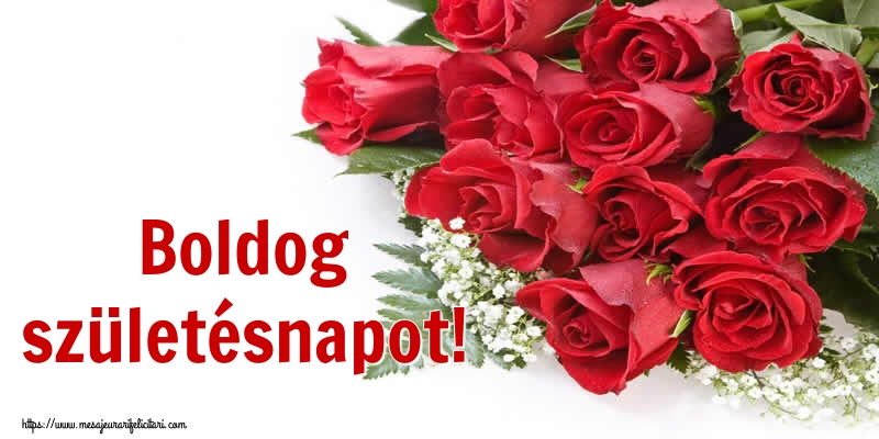 Felicitari de zi de nastere in Maghiara - Boldog születésnapot!